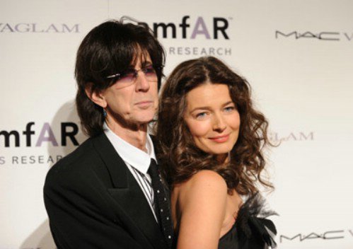 Ric Ocasek and Paulina Porizkova