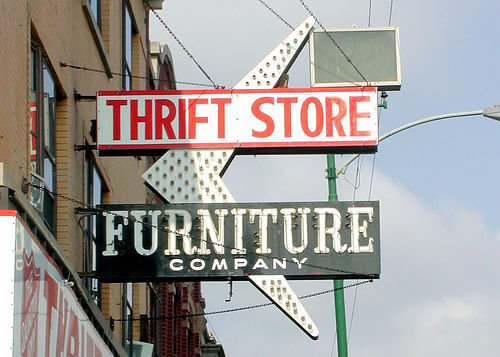 Shop in Thrift Stores