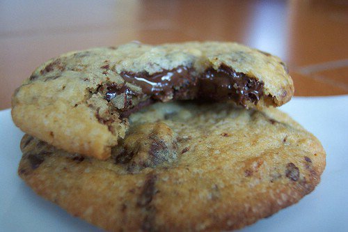 Chocolate Chip Treasure Cookies