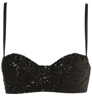 Sequined Bra