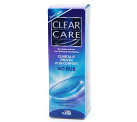 Clear Care No Rub Cleaning & Disinfecting Solution