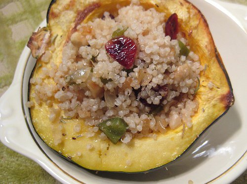 Stuffing with Quinoa