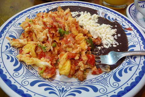 Huevos a La Mexicana