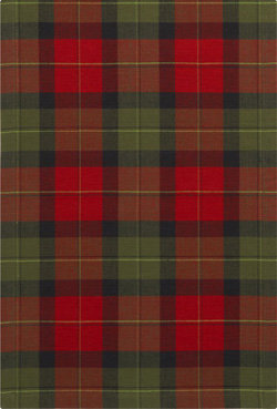 Crate & Barrel Holiday Plaid Runner