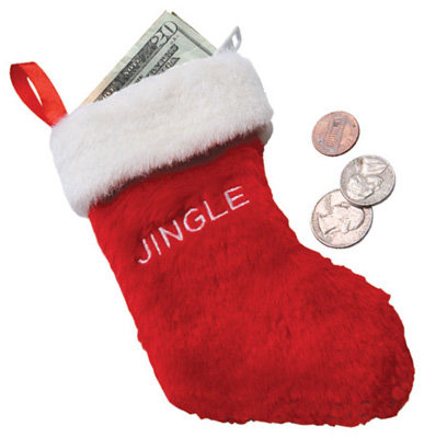 Christmas Stocking Coin Purse