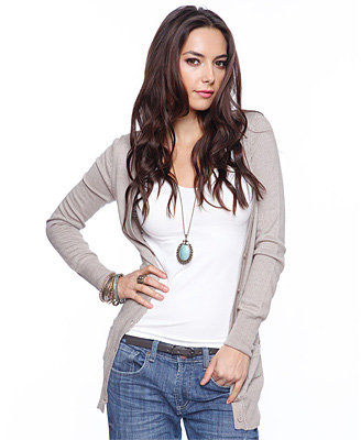 Cinched Pocket Cardigan