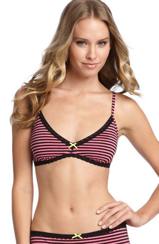 Betsey Johnson Stretch Cotton Bralette