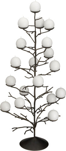 Crate & Barrel Woodland Candelabra