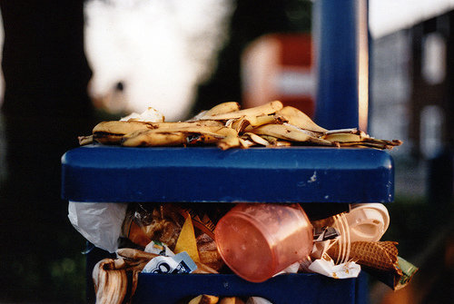 They Are Putting Garbage in Your Trashcan