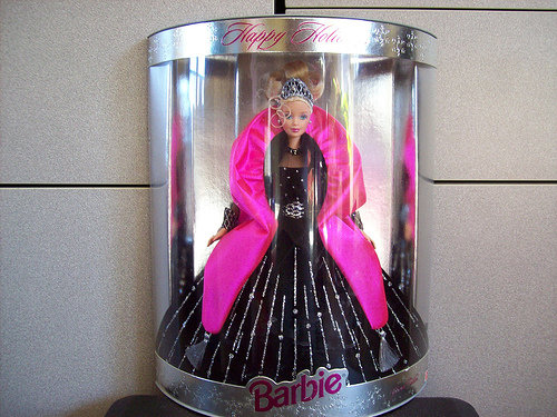 Happy Holidays Barbie