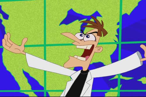 Heinz Doofenshmirtz from “Phineas & Ferb”