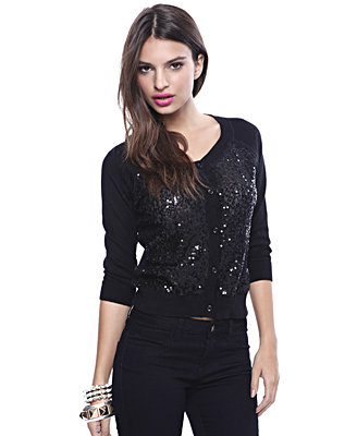 Sequin Cardigan