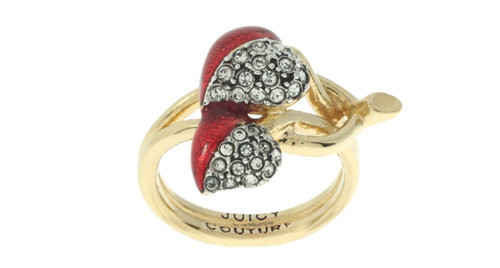 Juicy Couture Cherry Heart Ring