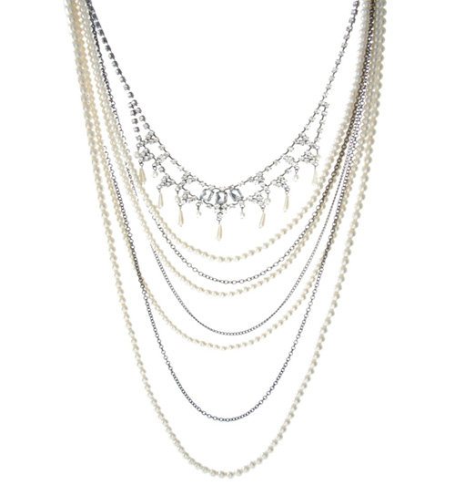 Oasis Multi Row Victoriana Necklace