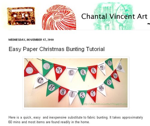 Christmas Bunting