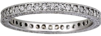 Beyond Eternity Pavé Diamond Ring