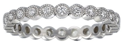 Solstice Eternity Diamond Ring