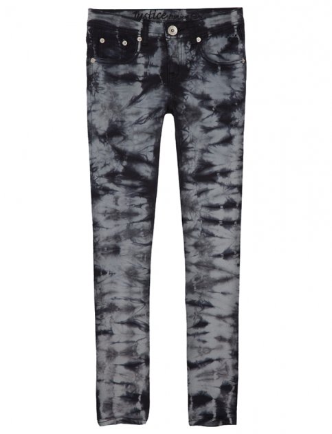 Justice for Girls Super Skinny Tie Dye Jean