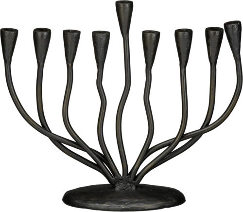 Rustic Menorah