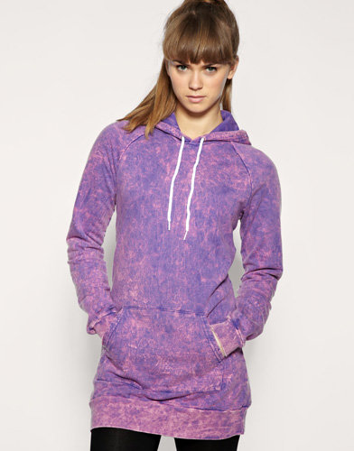 American Apparel California Fleece Hoodie Dress