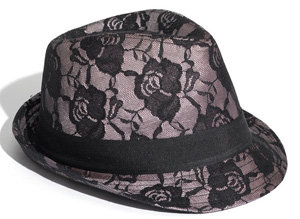 Tarnish Lace Fedora