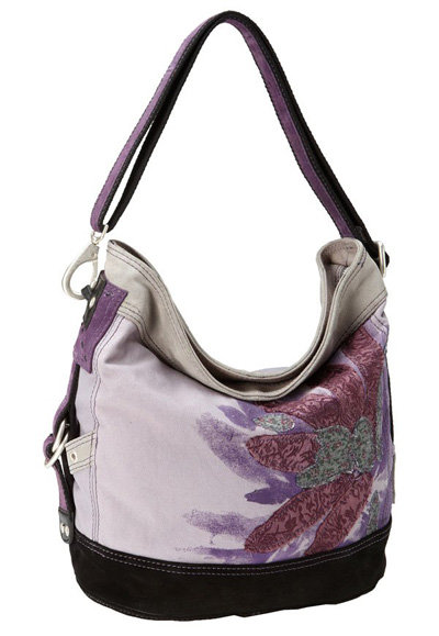 Lucky Brand Runaway Printed Canvas Crossbody Bag