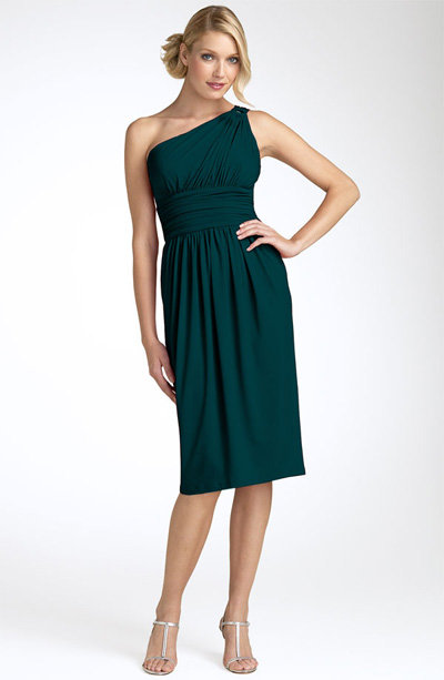 Maggy London One Shoulder Dress