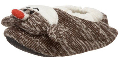 Muk Luks Sock Monkey Slipper