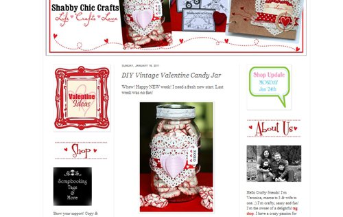 Valentine Candy Jar