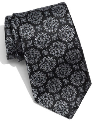 Nordstrom Woven Silk Tie: Patterned