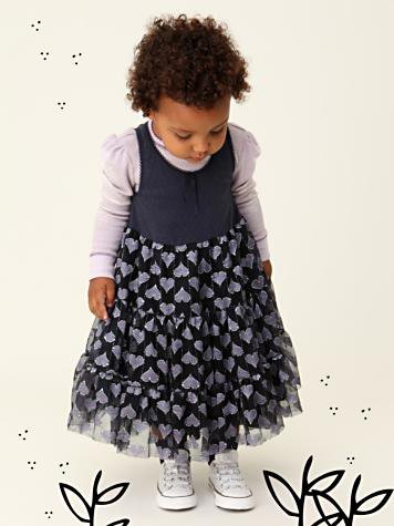 Wee People Hearts O Love Party Dress