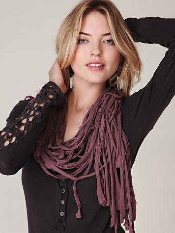 Jersey Fringe Scarf