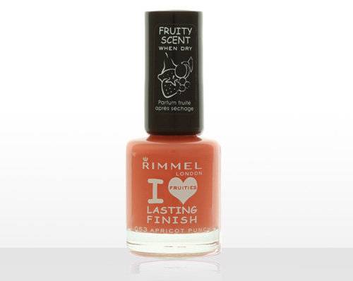 Rimmel London Lasting Finish Fruities Nail Polish in ‘Apricot Punch’