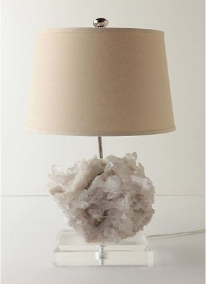 Rock Crystal Lamp