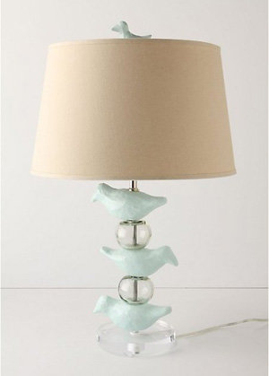 Sort Sol Lamp