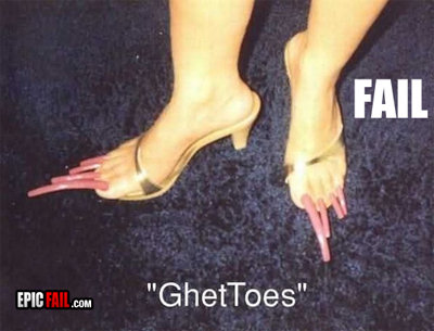 Epic Toenails Fail