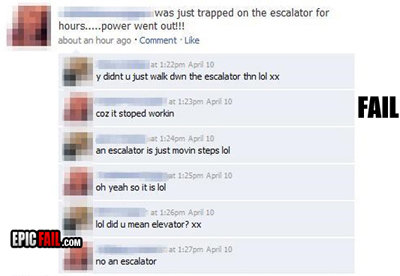 Facebook Fail Number Three