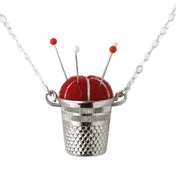 Pincushion Necklace