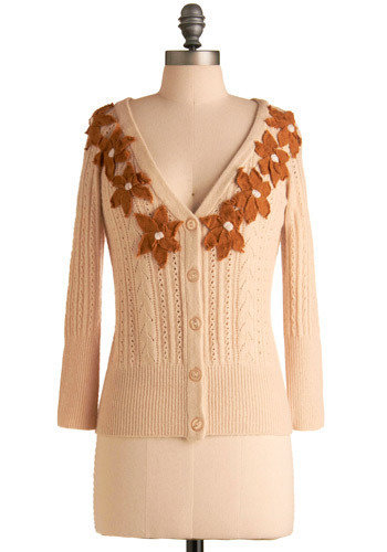 Fall Flowers Cardigan