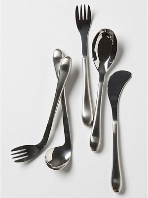 Bendy Flatware