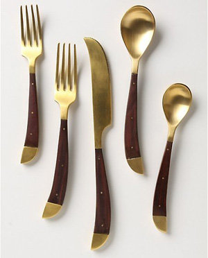 Sun-Tipped Silverware