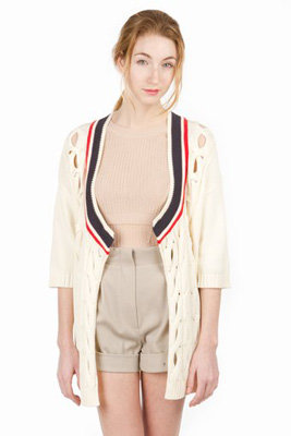 Carven Cricket Style Cardigan