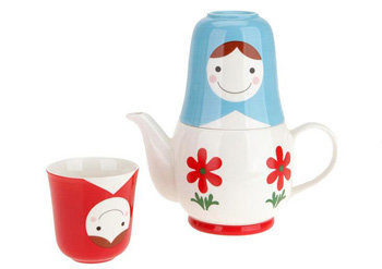 Matryoshka Tea for Two Set