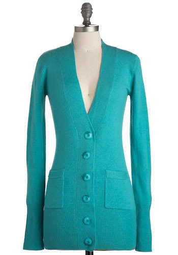 Be Teal My Heart Cardigan