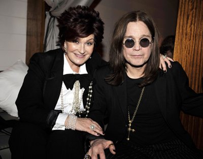 Ozzy Osbourne and Sharon Osbourne