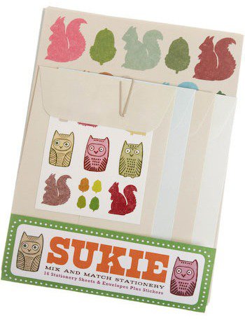 Sukie Critter Correspondence Sationery Set