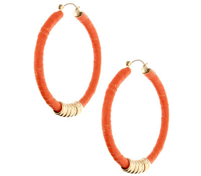 Mango Large Wrap Hoop Earring