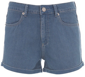 Moto Fairtrade Bleach Was Denim Hotpants