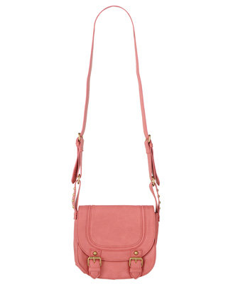 Buckled Cross-Body Bag