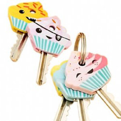 Cupcake Key Covers